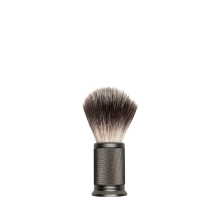 depot 734 vintage anthracite metal shaving brush